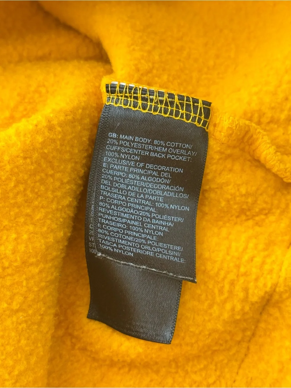 The North Face bold orange